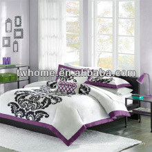 Mi Zone Florentine Mini Duvet Обложка для печати Комплект пододеяльников Purple